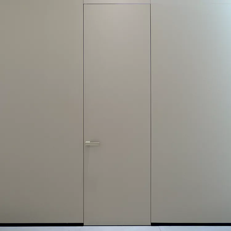 Qu’est-ce qui fait qu’une porte battante intérieure affleurante convient aux espaces modernes ?