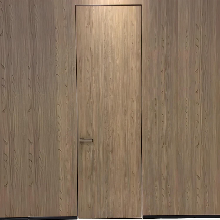 Porte affleurante à cadre caché