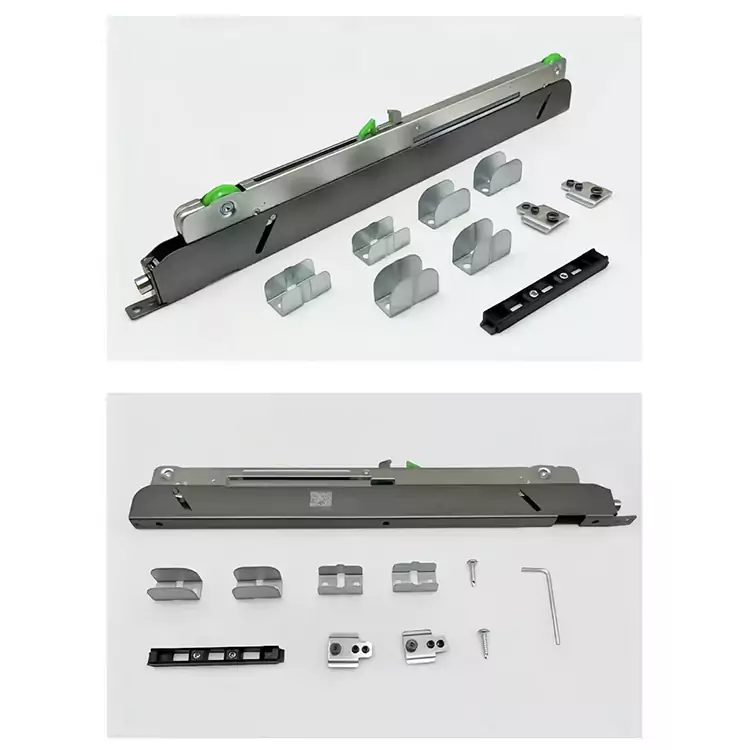 Système de porte coulissante à fermeture douce Système de porte coulissante à fermeture douce