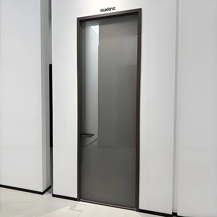 Porte intérieure en verre trempé Porte intérieure en verre trempé